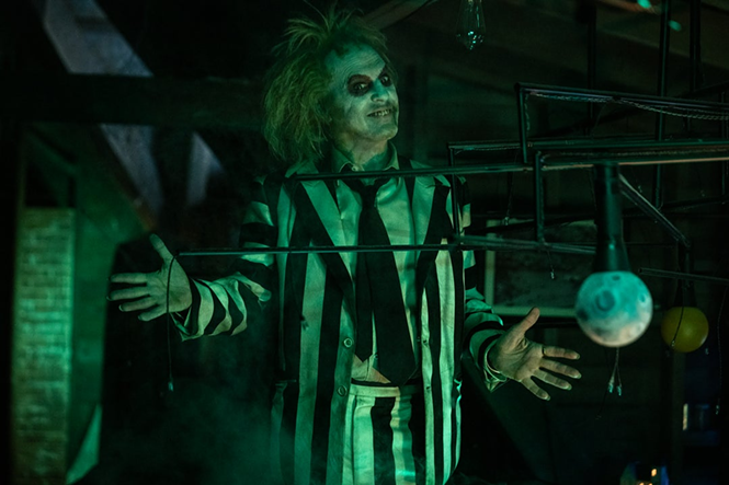 Michael Keaton in Beetlejuice Beetlejuice - WARNER BROS. PICTURES